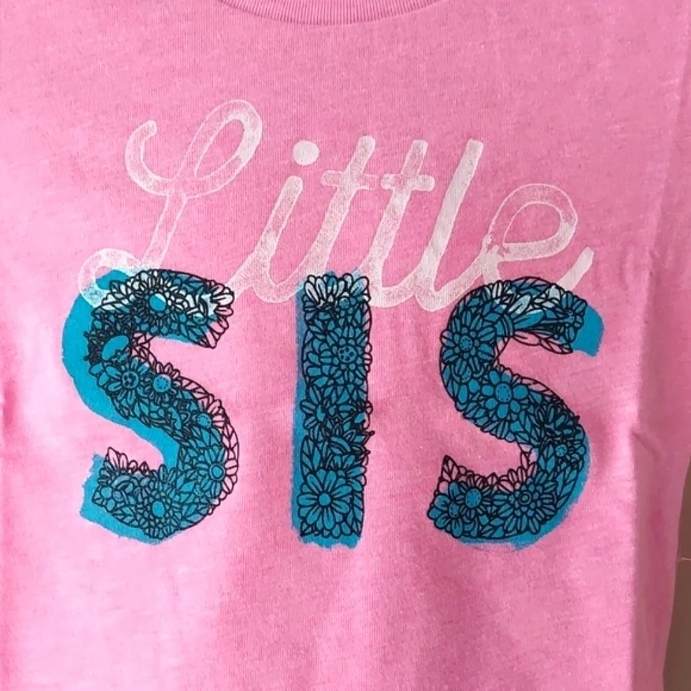 OshKosh B'gosh Little Sister T Shirt top - pink - size 4T